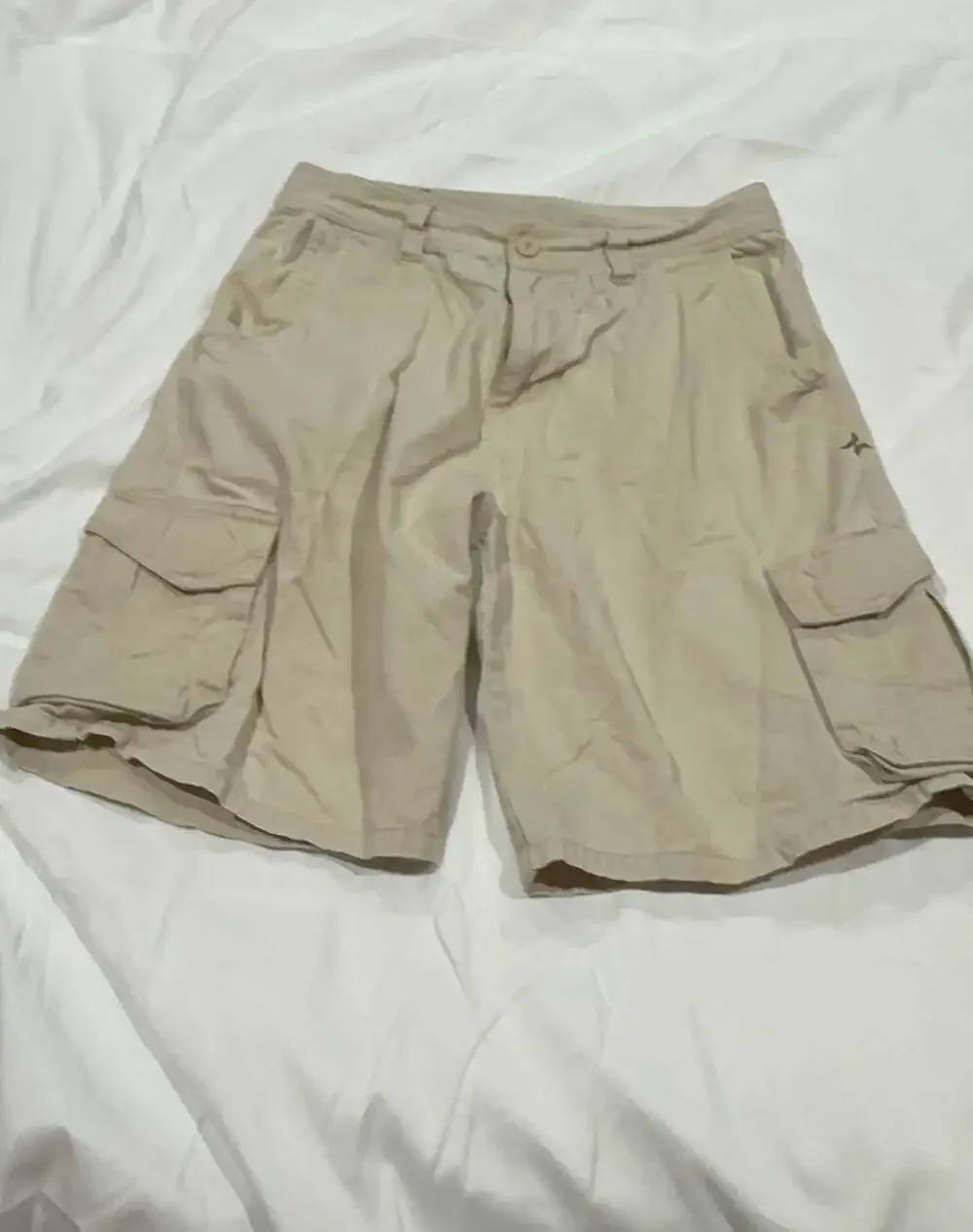 Hurley Men's Tan Khaki Cargo Shorts Size 32